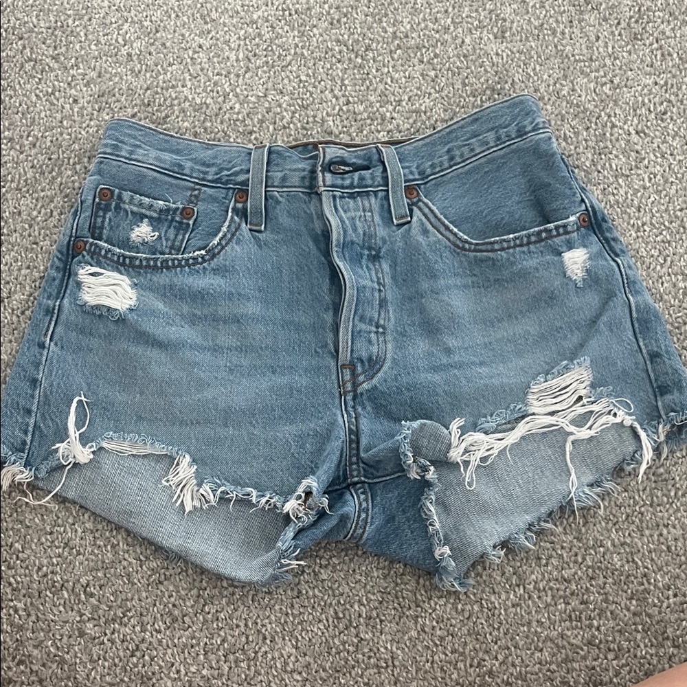 Levi's Classic Blue Jean Shorts